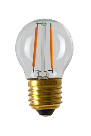 Light & Living LED kogel Ø4,5x7 cm LIGHT 2W helder E27 dimbaar - afbeelding 1