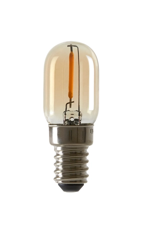 Light & Living LED staaf Ø2x6 cm LIGHT 1W amber E14 dimbaar - afbeelding 1