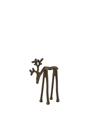 Light & Living Metalen Ornament DEER 15x6x20 cm Bruin-brons - afbeelding 2