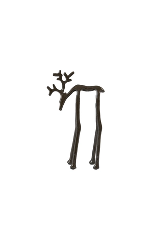 Light & Living Metalen Ornament DEER 15x6x25 cm Bruin-brons - afbeelding 1