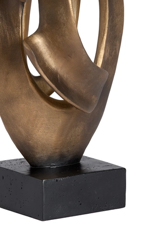 Light & Living Ornament 20x19,5x47 cm LAVINIA antique bronze+black - afbeelding 4