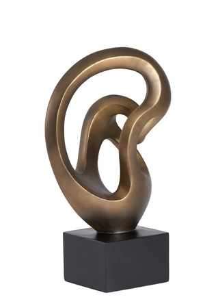 Light & Living Ornament 25x16,5x42,5 cm FELICIA antique bronze+black - afbeelding 2