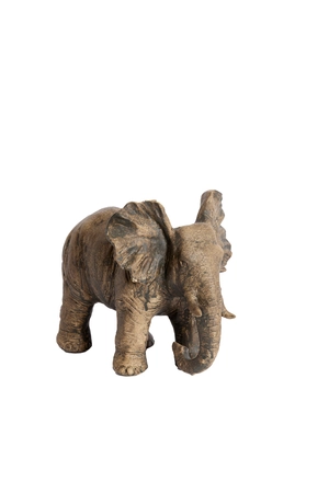 Light & Living Ornament ELEPHANT 24x17x20.5cm Antiek Donkerbruin - afbeelding 1