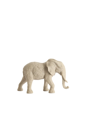 Light & Living Ornament Elephant H20.5cm Zand - afbeelding 1