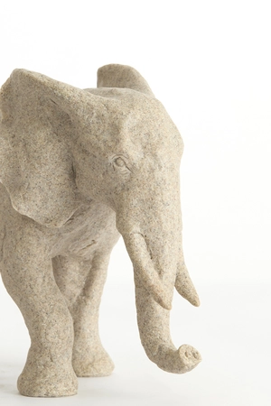 Light & Living Ornament Elephant H20.5cm Zand - afbeelding 3