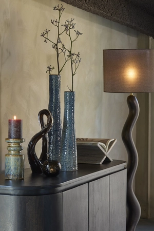 Light & Living Ornament ORGEZA 17x10.5x34.5cm Donkerbruin - afbeelding 6
