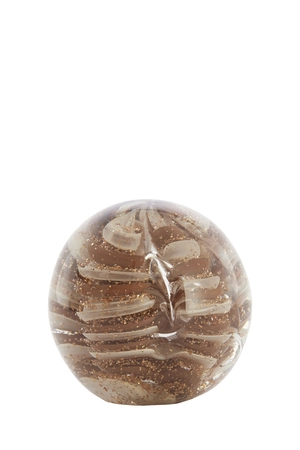 Light & Living Ornament Sael d10h10cm Bruin - afbeelding 1