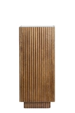Light & Living Pillar 35x35x80 cm GATURA wood dark brown+glass brown - afbeelding 2