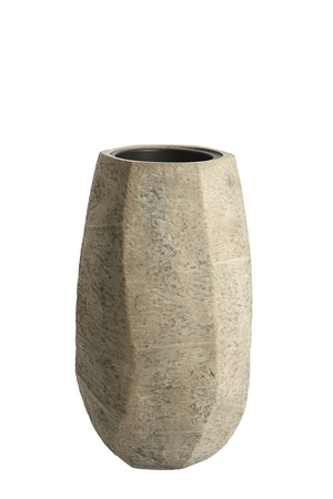 Light & Living Pot deco 50x47x88 cm AGELO taupe - afbeelding 2