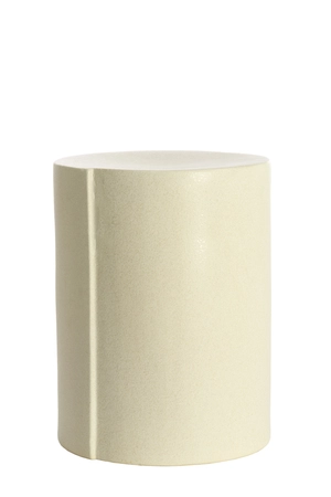 Light & Living Side table Ø33x44 cm CHULILLA ceramics matt cream - afbeelding 2