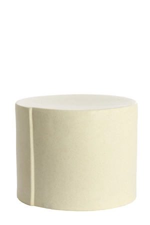Light & Living Side table Ø42x34 cm CHULILLA ceramics matt cream - afbeelding 2