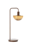 Light & Living Table lamp 30x20x61 cm BAYLIE wood print d brown+brown glass