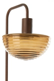 Light & Living Table lamp 30x20x61 cm BAYLIE wood print d brown+brown glass - afbeelding 3