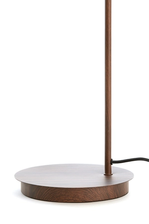 Light & Living Table lamp 30x20x61 cm BAYLIE wood print d brown+brown glass - afbeelding 5