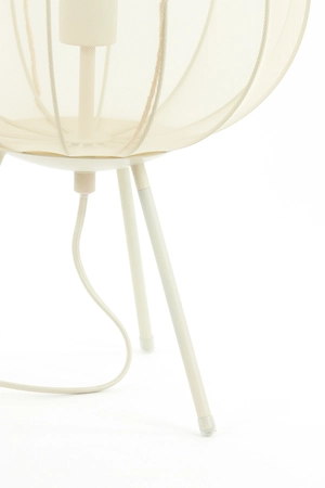 Light & Living Tafellamp Ø34x60 cm PLUMERIA zand - afbeelding 3