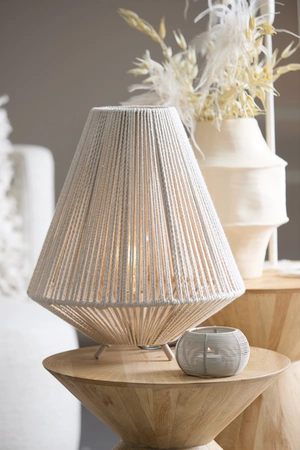 Light & Living Tafellamp Ø35x40 cm FELIDA crème - afbeelding 8