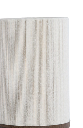 Light & Living Tafellamp D22.5x50cm DANIA hout crème - afbeelding 5