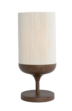 Light & Living Tafellamp D22.5x50cm DANIA hout crème - afbeelding 6