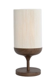 Light & Living Tafellamp D22.5x50cm DANIA hout crème - afbeelding 6