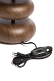 Light & Living Tafellamp D22x50.5cm DANIALO hout bruin - afbeelding 4