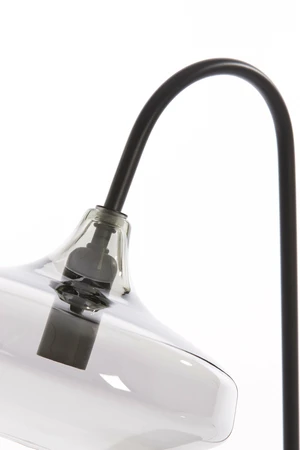 Light & Living Tafellamp E14 31x22x50 cm SOLNA mat zwart+smoke glas - afbeelding 4