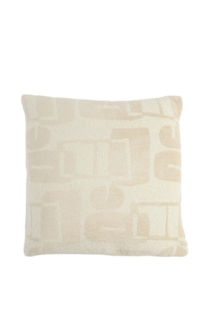 Light & Living Textiel Kussen LYSS Wit - afbeelding 1