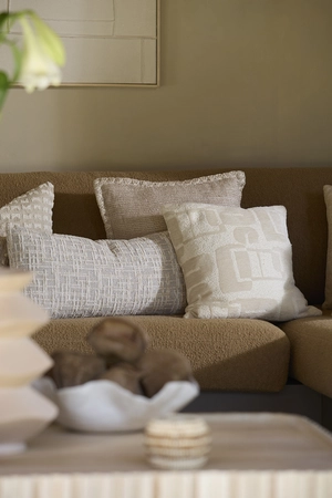 Light & Living Textiel Kussen LYSS Wit - afbeelding 4