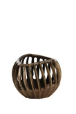 Light & Living Theelicht CHALCO Ø16x12 cm Antiek Brons Zwart - afbeelding 1