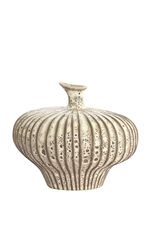 Light & Living Vaas Nevano 31x29.5x25.5cm Bruin - afbeelding 1