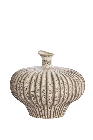 Light & Living Vaas Nevano 31x29.5x25.5cm Bruin - afbeelding 2