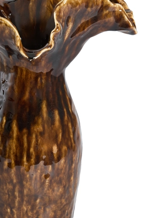 Light & Living Vaas Viveiro 31x24.5x35.5cm Bruin - afbeelding 3