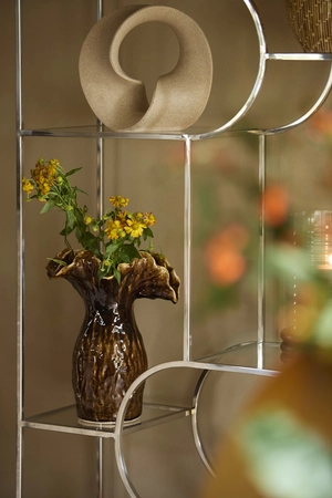 Light & Living Vaas Viveiro 31x24.5x35.5cm Bruin - afbeelding 4