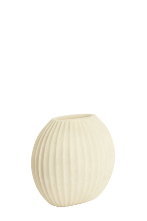 Light & Living Vase 29x18x24 cm MIRALLI cream - afbeelding 2