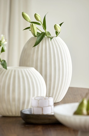 Light & Living Vase 30x19,5x36 cm MIRALLI cream - afbeelding 4