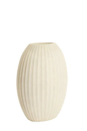 Light & Living Vase 30x19,5x36 cm MIRALLI cream - afbeelding 2