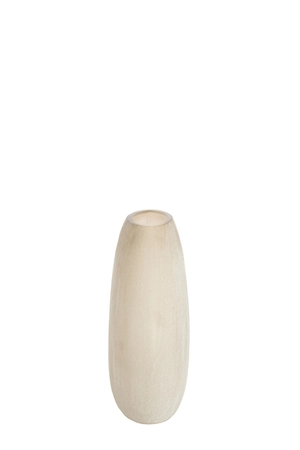 Light & Living Vase 33x13x33,5 cm SANTINO glass matt light brown - afbeelding 3