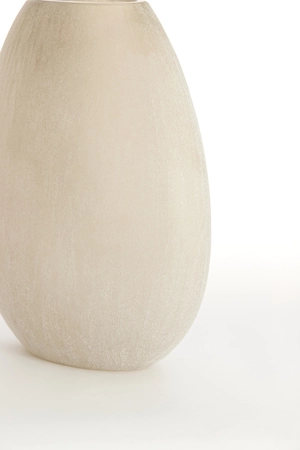 Light & Living Vase 33x13x33,5 cm SANTINO glass matt light brown - afbeelding 4