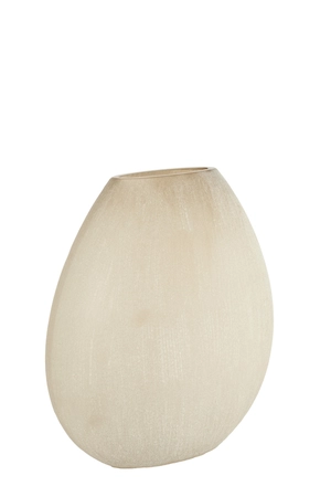 Light & Living Vase 43x16x43 cm SANTINO glass matt light brown - afbeelding 2