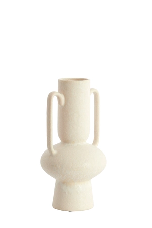 Light & Living Vase deco Ø17x32,5 cm OTARU ceramics cream - afbeelding 2