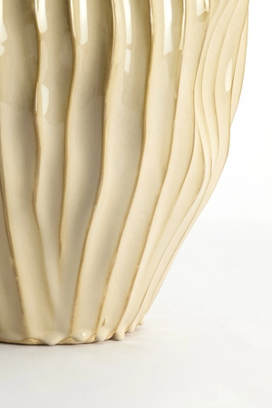 Light & Living Vase deco Ø19x30 cm VECHHIA ceramics light brown - afbeelding 3