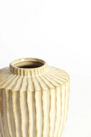 Light & Living Vase deco Ø25x28 cm TALEA ceramics sand-beige - afbeelding 2