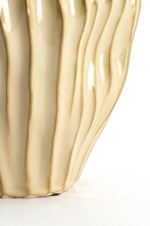 Light & Living Vase deco Ø26x40 cm VECHHIA ceramics light brown - afbeelding 3