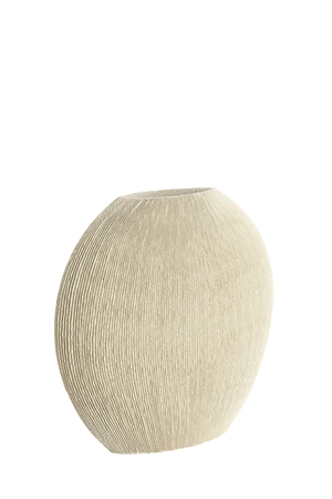 Light & Living Vase deco 31x30x30,5 cm BUBIO cream - afbeelding 2