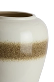 Light & Living Vase deco Ø40x52 cm VALERIA ceramics cream+brown - afbeelding 2