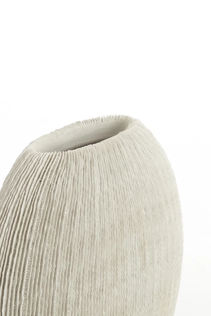 Light & Living Vase deco 41x13x39,5 cm BUBIO cream - afbeelding 4