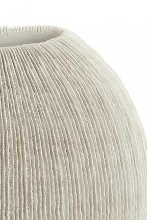 Light & Living Vase deco 41x13x39,5 cm BUBIO cream - afbeelding 5