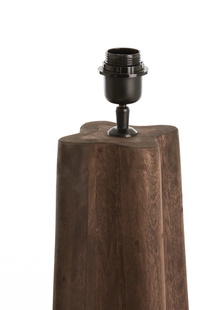 Light & Living Vloerlamp 23x23x125 cm NAVELLI wood matt grey/brown - afbeelding 3