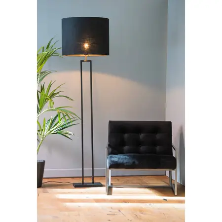 Light & Living Vloerlamp 30x15x141 cm SHIVA mat zwart - afbeelding 2