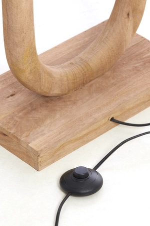 Light & Living Vloerlamp 35x20x119 cm PACECO wood matt natural - afbeelding 6