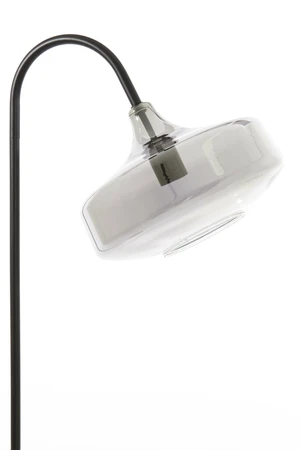 Light & Living Vloerlamp 45x29,5x160 cm SOLNA mat zwart+smoke glas - afbeelding 5